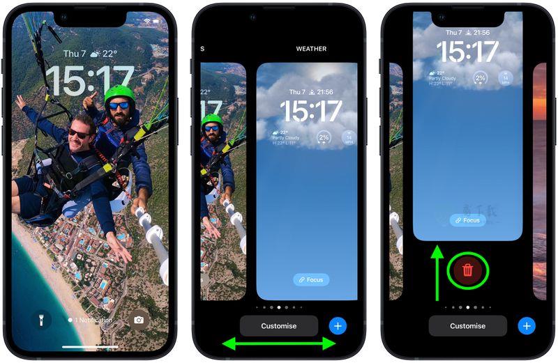 iOS16怎么快速删除不需要的锁屏墙纸 详细操作方法介绍