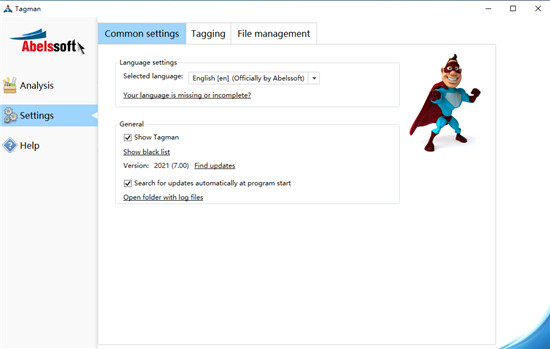 Abelssoft Tagman 2021破解版 v7.00 中文版(附安装教程)2