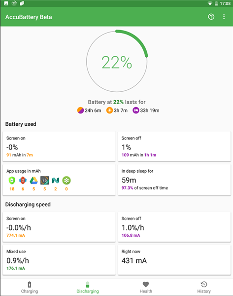 精准电量AccuBatteryv1.5.1.1最新版1