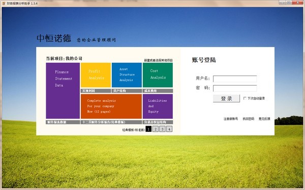 中恒诺德财务报表分析助手下载 v1.3.4 pc版0