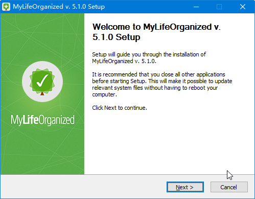 Mylifeorganized汉化版 v5.1.0 电脑版0