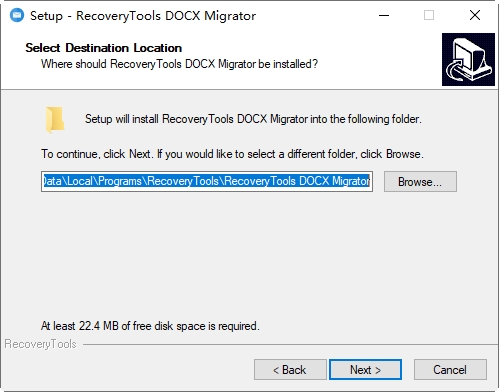 RecoveryTools DOCX Migrator(DOCX文件转换器) v3.0 正版1