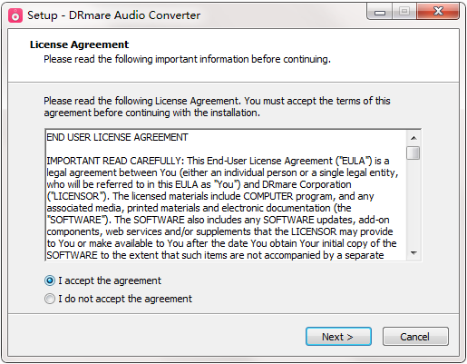 DRmare Audio Converter下载v2.4.0.241