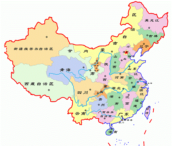 中国地图高清版大图最新版