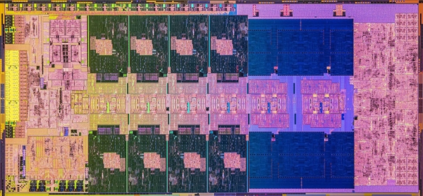 大神公布13代酷睿内核照、精确面积：1个大核＝4.7个小核