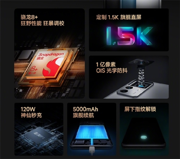 最便宜骁龙8+！Redmi K50至尊版12GB大内存仅2769元