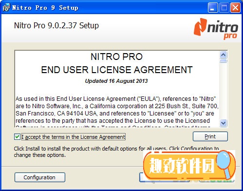 Nitro Pro 9中文版 v9 9.0.2.37 正版（附序列号）1