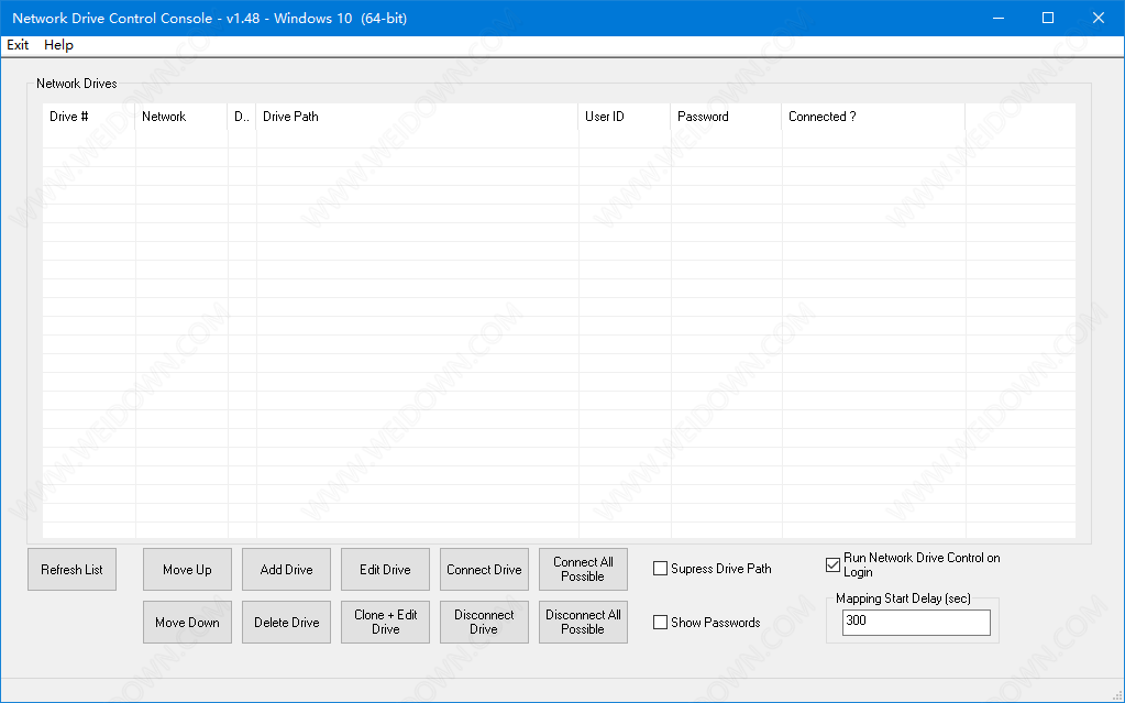 Network Drive Control(网络驱动配置控制器)v1.591