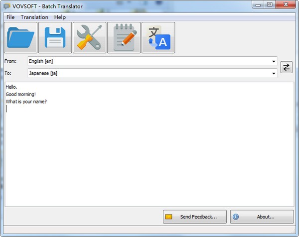 Vovsoft Batch Translator0