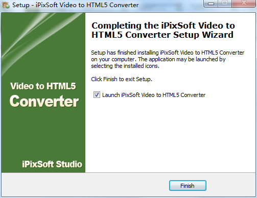 iPixSoft Video to HTML5 Converter