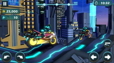 赛博摩托竞赛游戏安卓版（Super Hero Racing Bike Games） v1.311