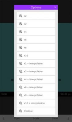 缩放像素艺术软件最新版(Pixel Art Scaler) v1.022