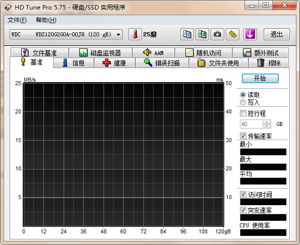 hdtunepro修复硬盘软件v5.750