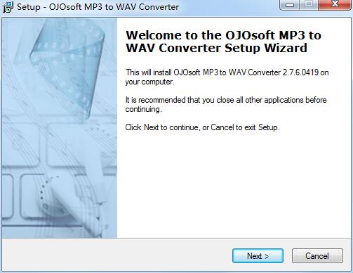 OJOsoft MP3 to WAV Converter(MP3音频文件转换）v2.7.6.04190