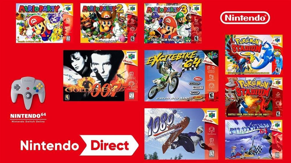 Switch Online新一轮游戏阵容公开 GoldenEye 007等登场