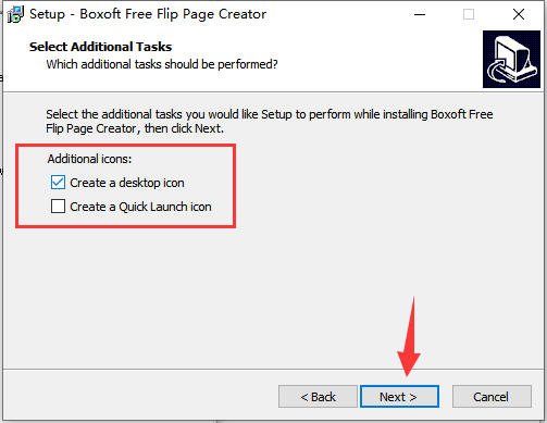 Boxoft Free Flip Page Creator