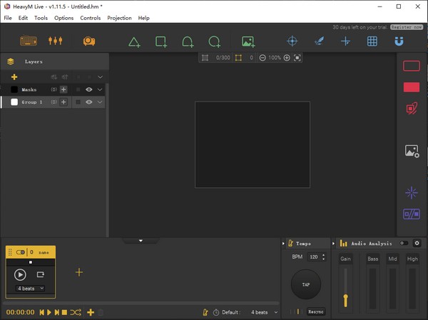 HeavyM Live(投影映射软件)0