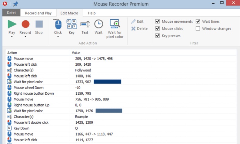 Mouse Recorder Premium1