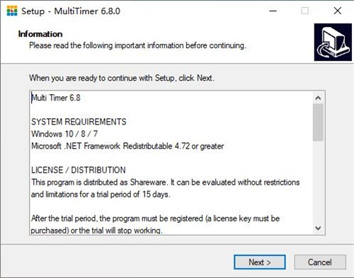 Multi Timer破解版下载 v6.8.0 绿色电脑版2