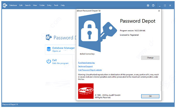 PasswordDepot密码管理 v14.0.5 便携版0