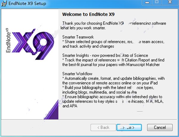 Endnote免费下载 V9.0 中文破解版0