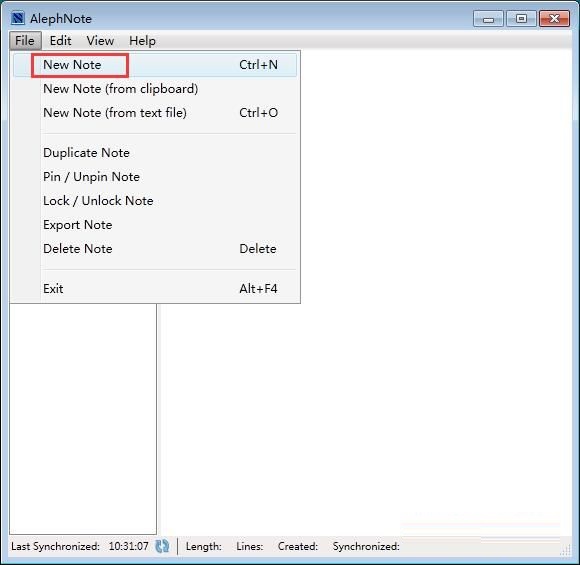 AlephNote v1.6.34 绿色免费版0