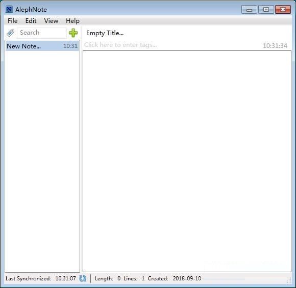 AlephNote v1.6.34 绿色免费版1