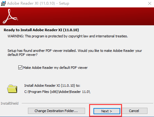 Adobe Reader安装步骤2