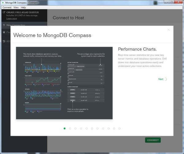 mongodb可视化工具下载 v4.0.3 绿色版1