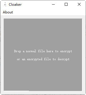 Cloaker（跨平台文件加密工具）免费下载 V1.0.92 绿色版0