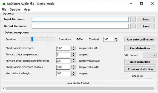 UnDistort Audio File