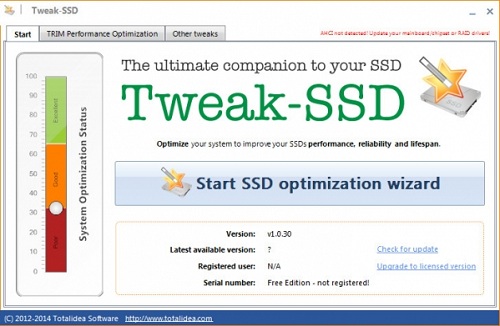 Tweak SSD(SSD固态硬盘优化软件)破解版下载 V2.0.41 中文免费版1