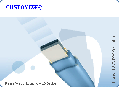 闪迪U3量产CDROM工具(U3 Customizer) v1.0.0.8 正版1