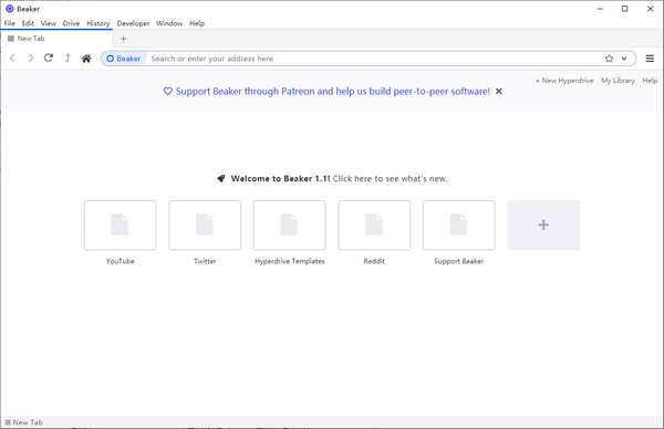 Beaker浏览器 v1.1.0 正版0
