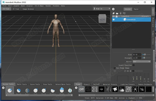 Mudbox2022破解版软件功能