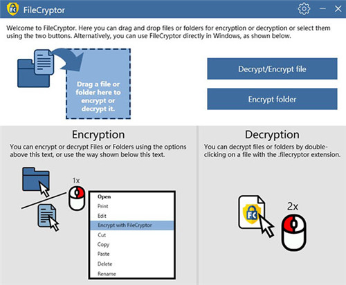 Abelssoft FileCryptor 2020破解版软件功能