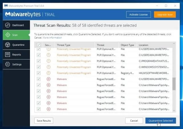 Malwarebytes Anti-Malware最新版 v4.1.1.179 免费版0