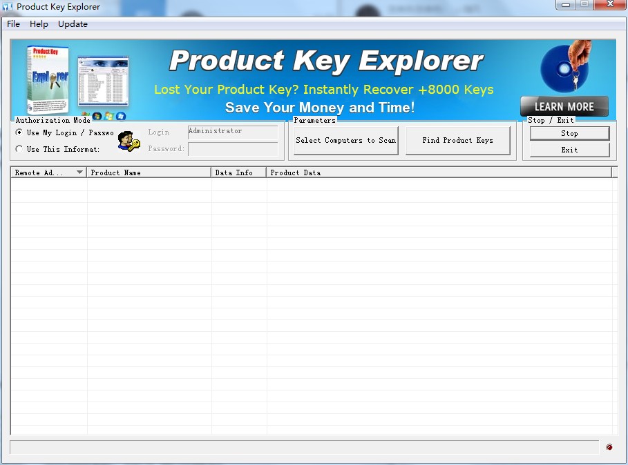 Product Key Explorer v4.2.5.0 免费汉化版1