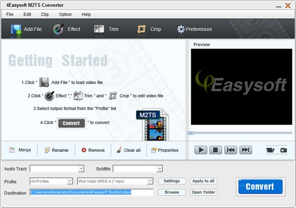 4Easysoft M2TS Converter(M2TS视频转换工具) V3.2.2.6 正版1