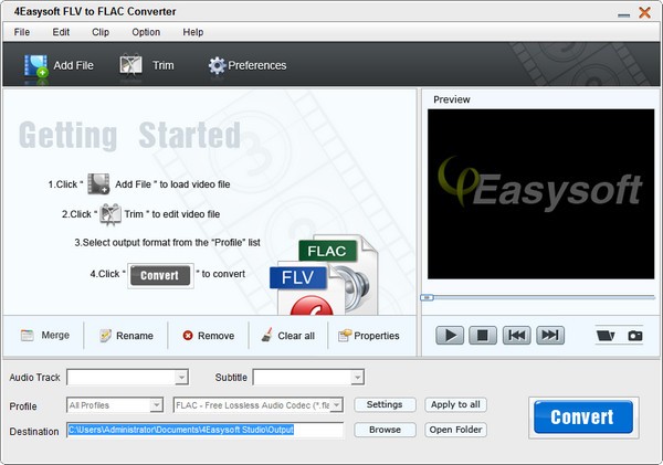 4Easysoft FLV to FLAC Converter最新版 v3.2.26 正版0