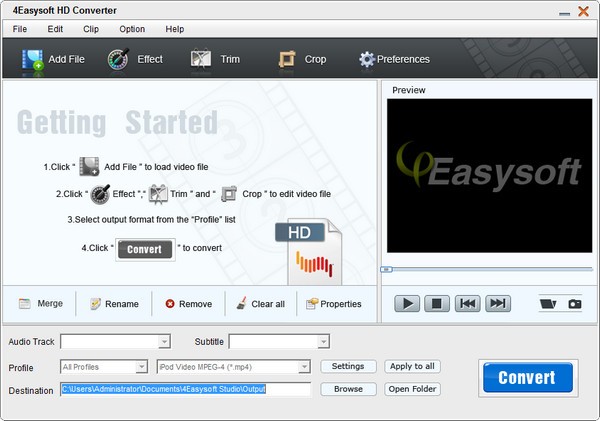 4Easysoft HD Converter(高清视频转换器) V3.2.26 正版0