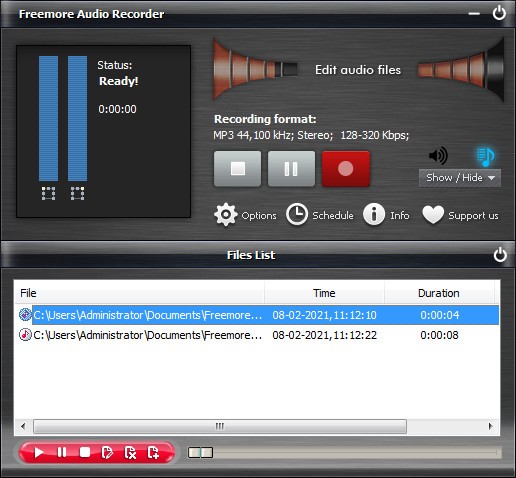 Freemore Audio Recorder v2.5.2 正版0