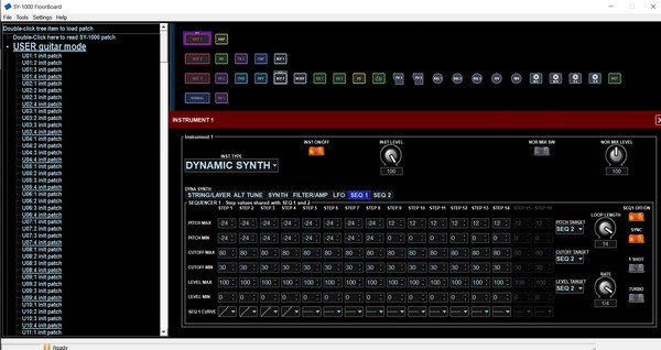 SY FloorBoard吉他合成器编辑器 v0.14 正版0