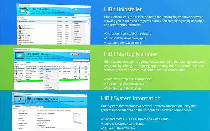 HiBit Uninstaller卸载优化工具v2.5.70