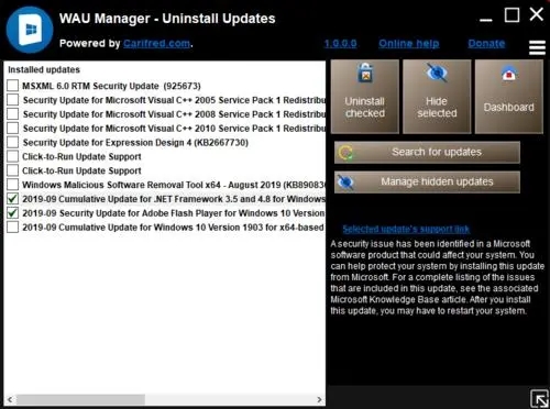 WAU Manager下载V3.01