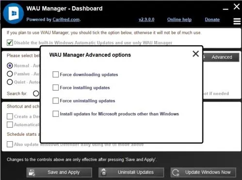 WAU Manager下载V3.02