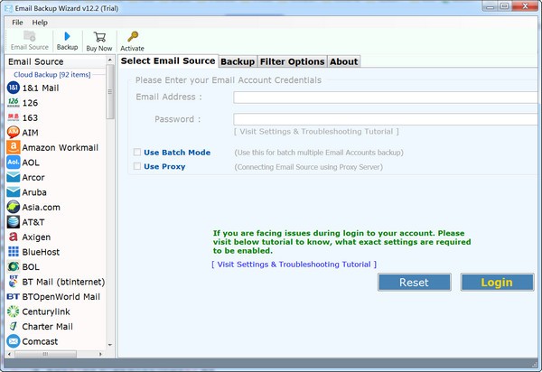 Email Backup Wizard(电子邮件备份软件)v12.4.01