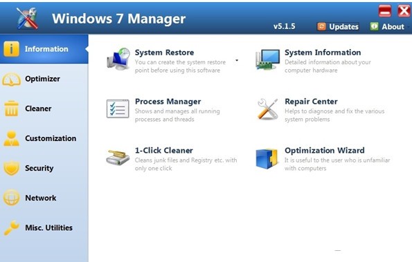 Windows 7 Manager中文版v4.40