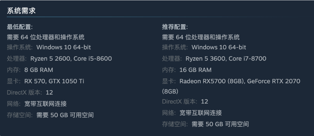 极品飞车 22：不羁 PS5 版容量曝光，仅 29.4GB