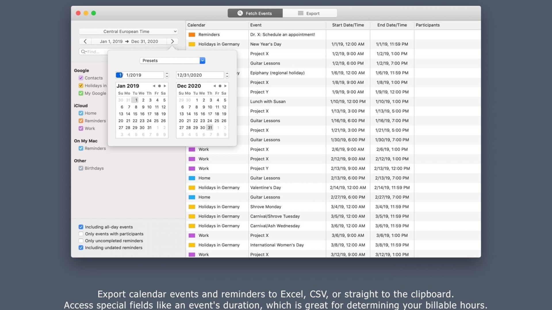 1calendars pro pc版1